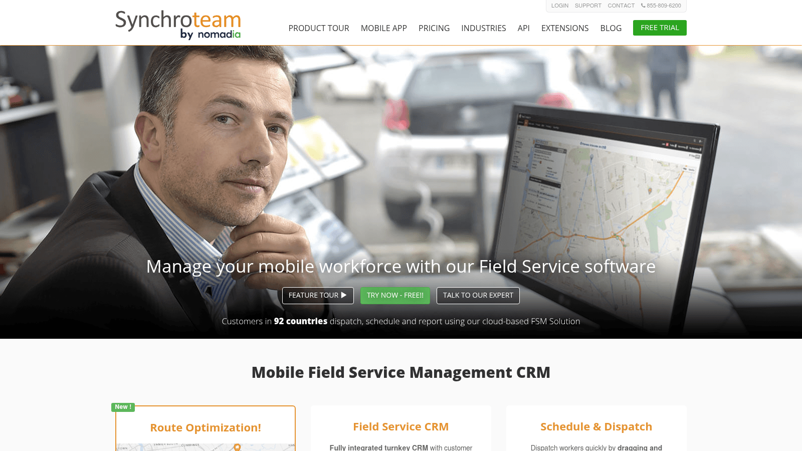 Synchroteam as a top ServiceM8 alternative
